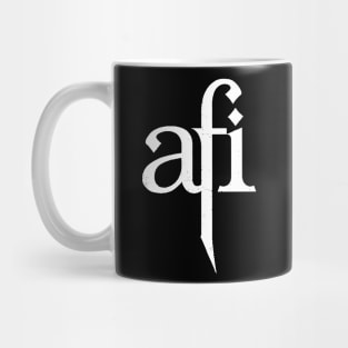 Vintage AFI band Mug